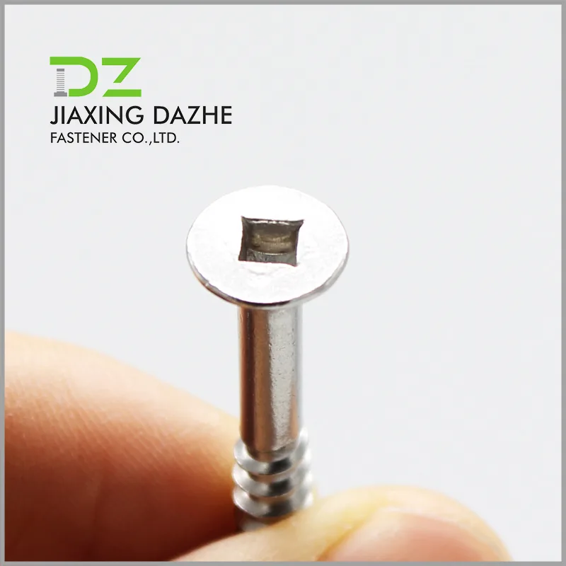 Square Slot Flat Head Self Tapping Screw